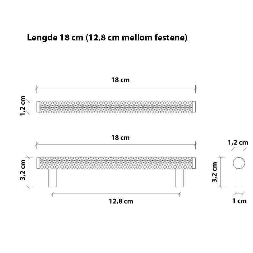 Håndtak Oslo - Krom - ROM 7