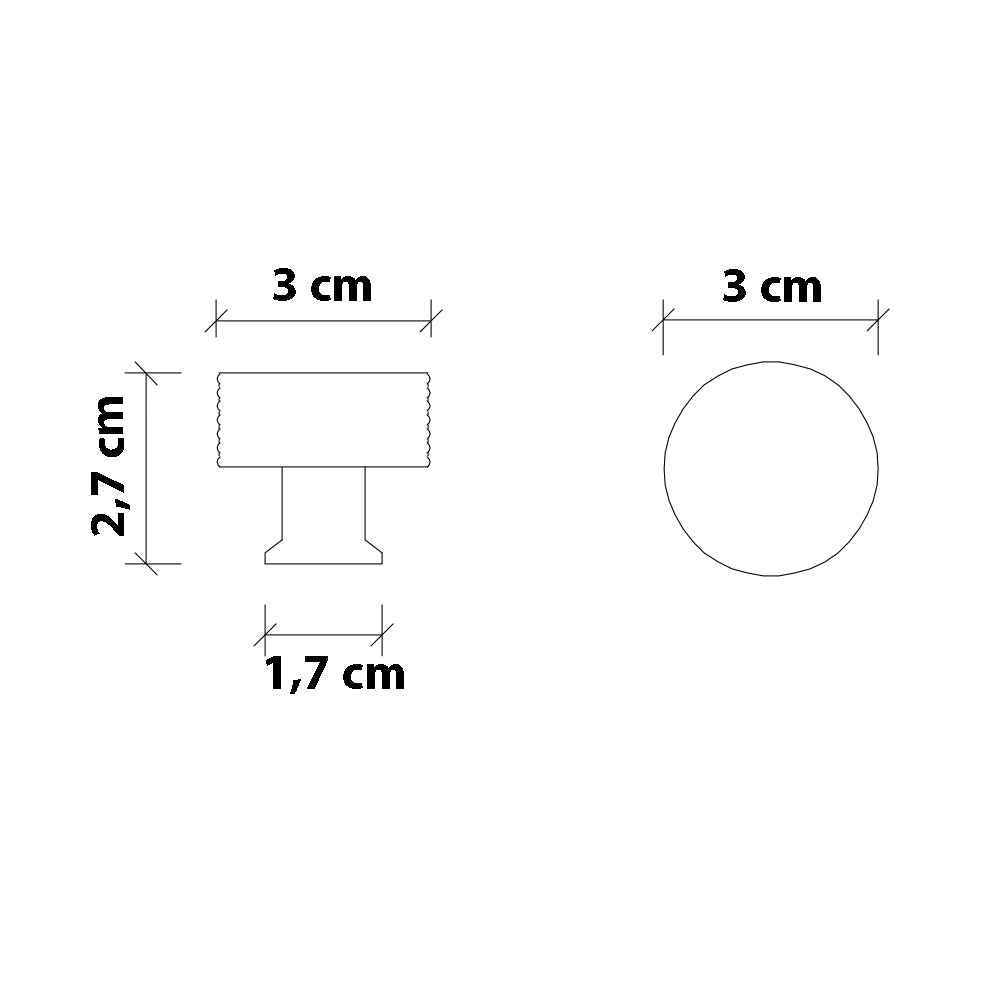 Knott Roma - Matt Svart - ROM 7