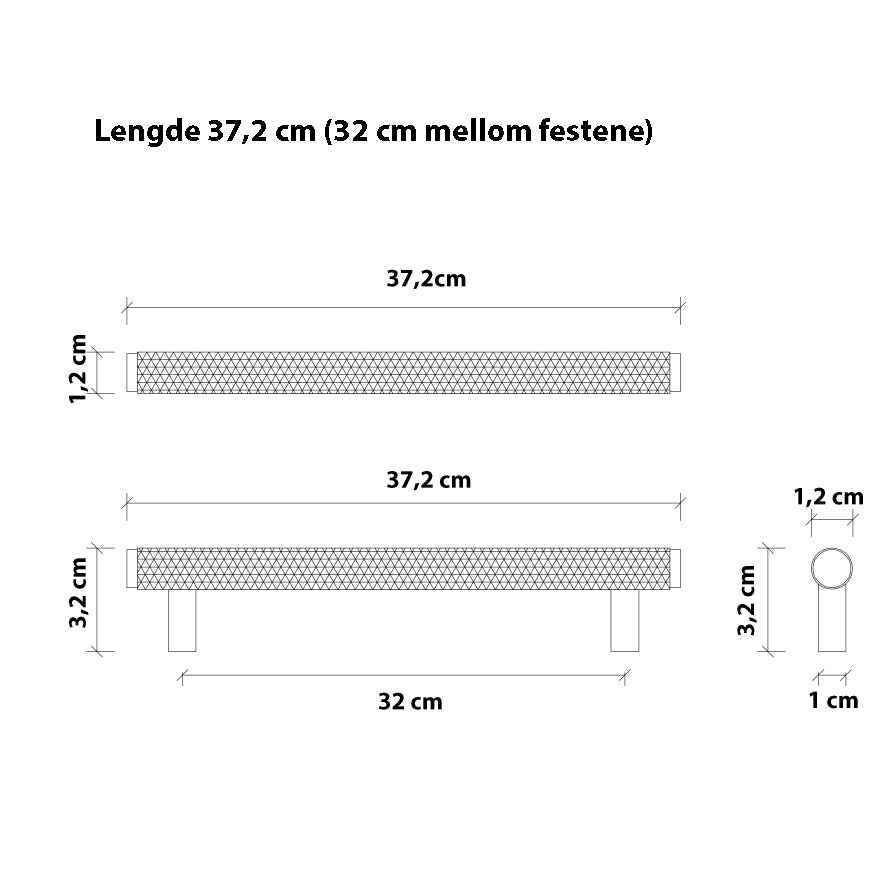 Håndtak Oslo - Krom - ROM 7