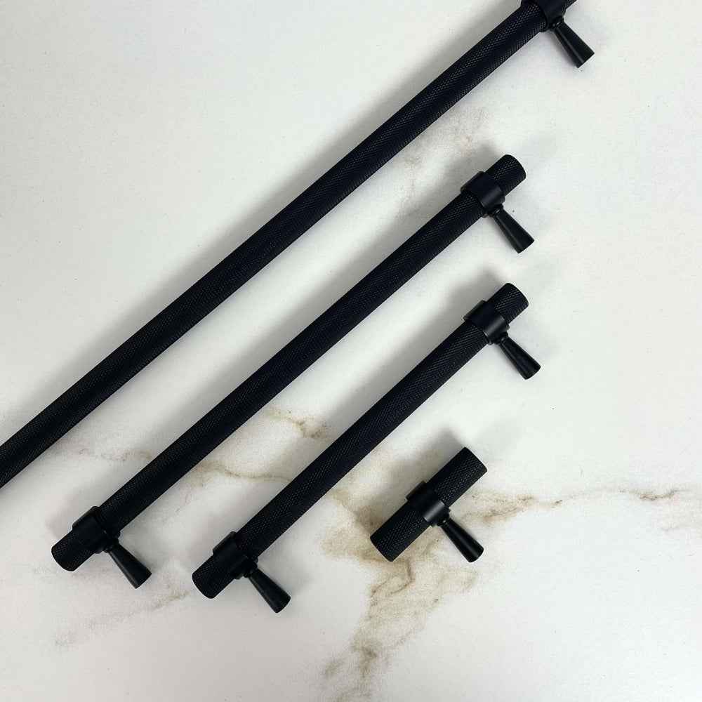 Håndtak Bergen - Matt Svart - ROM 7