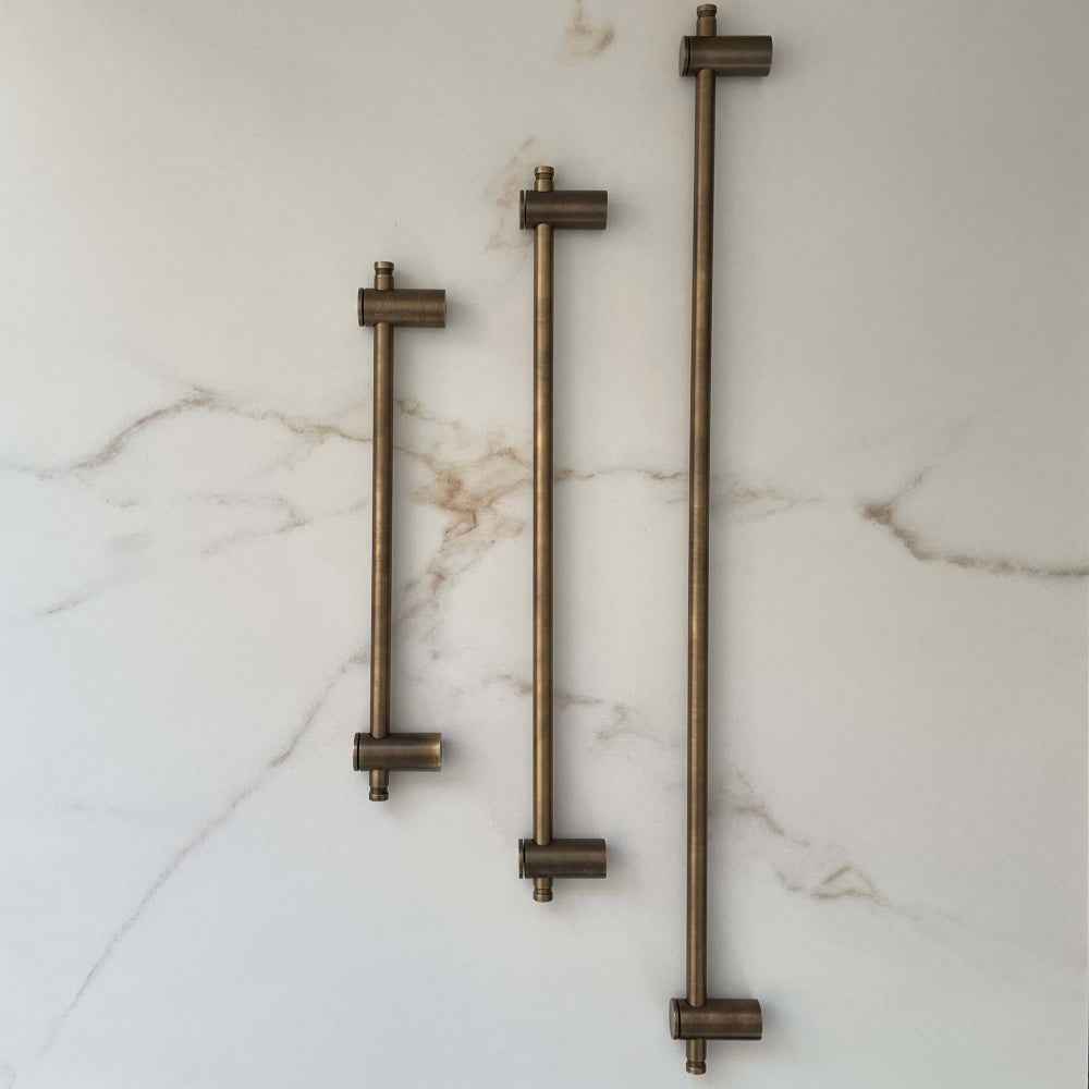 Håndtak London (Justerbare) - Antikk Messing - ROM 7