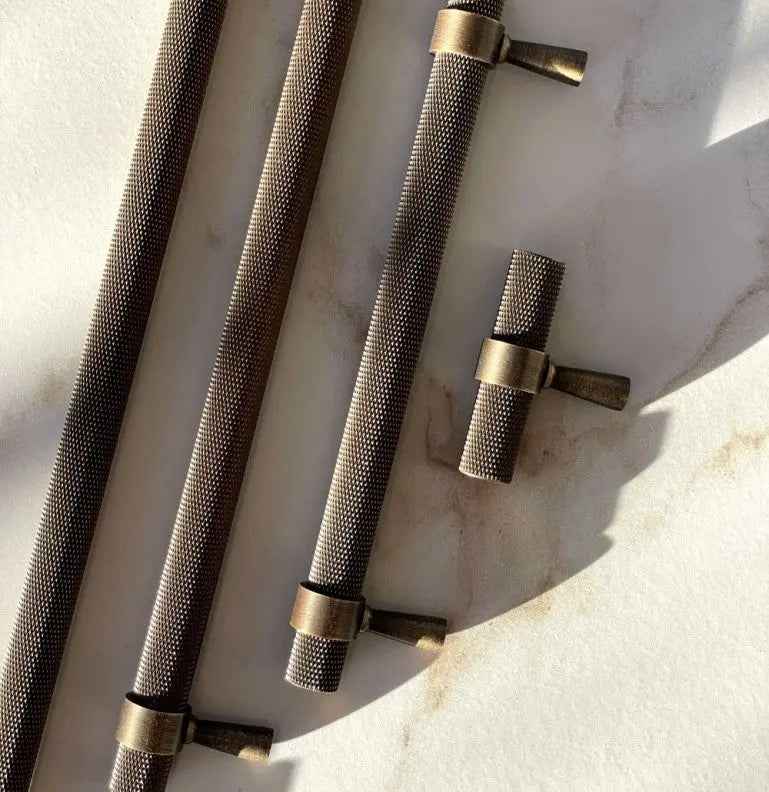 Håndtak Begen - Antikk Messing - ROM 7