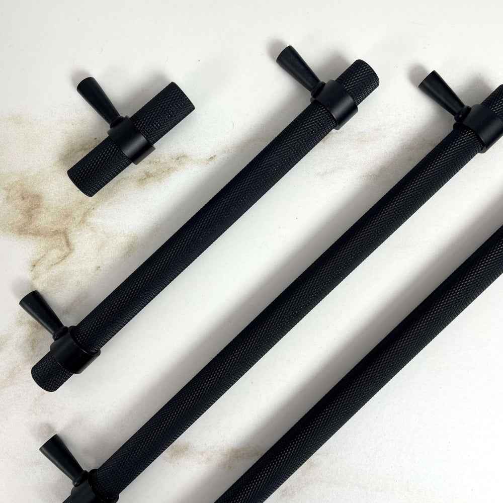 Håndtak Bergen - Matt Svart - ROM 7