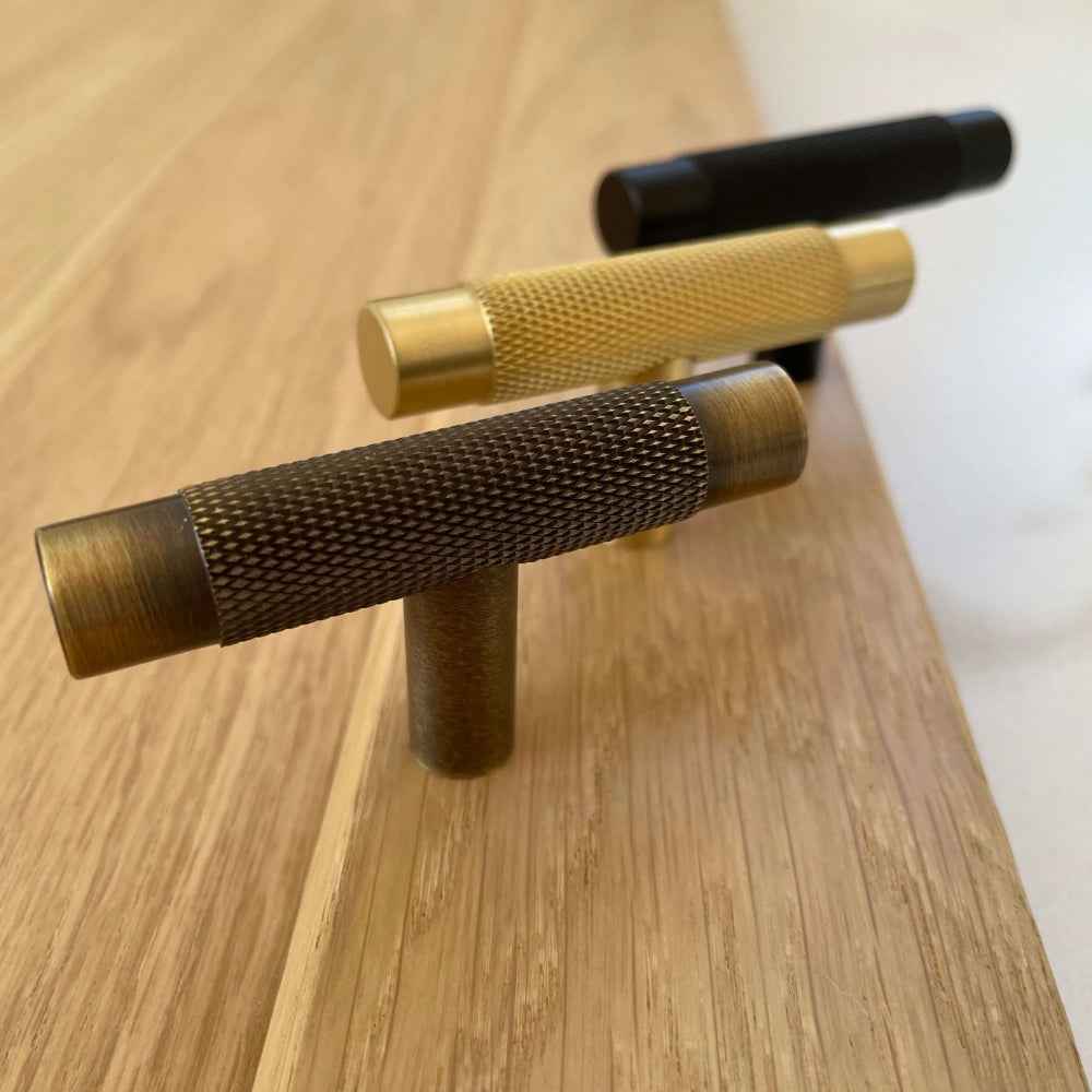 T-bar Håndtak Oslo - Matt Svart - ROM 7