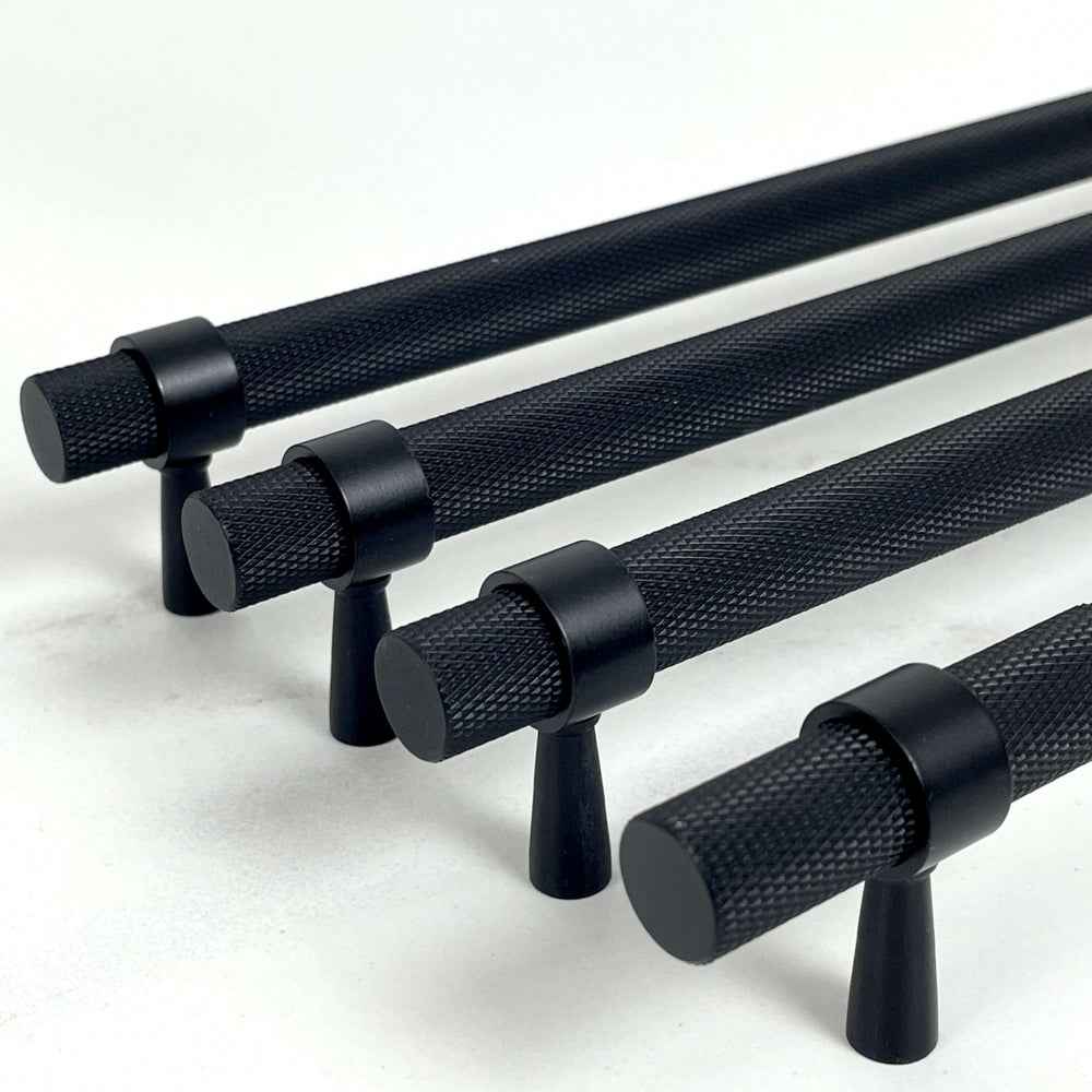 Håndtak Bergen - Matt Svart - ROM 7