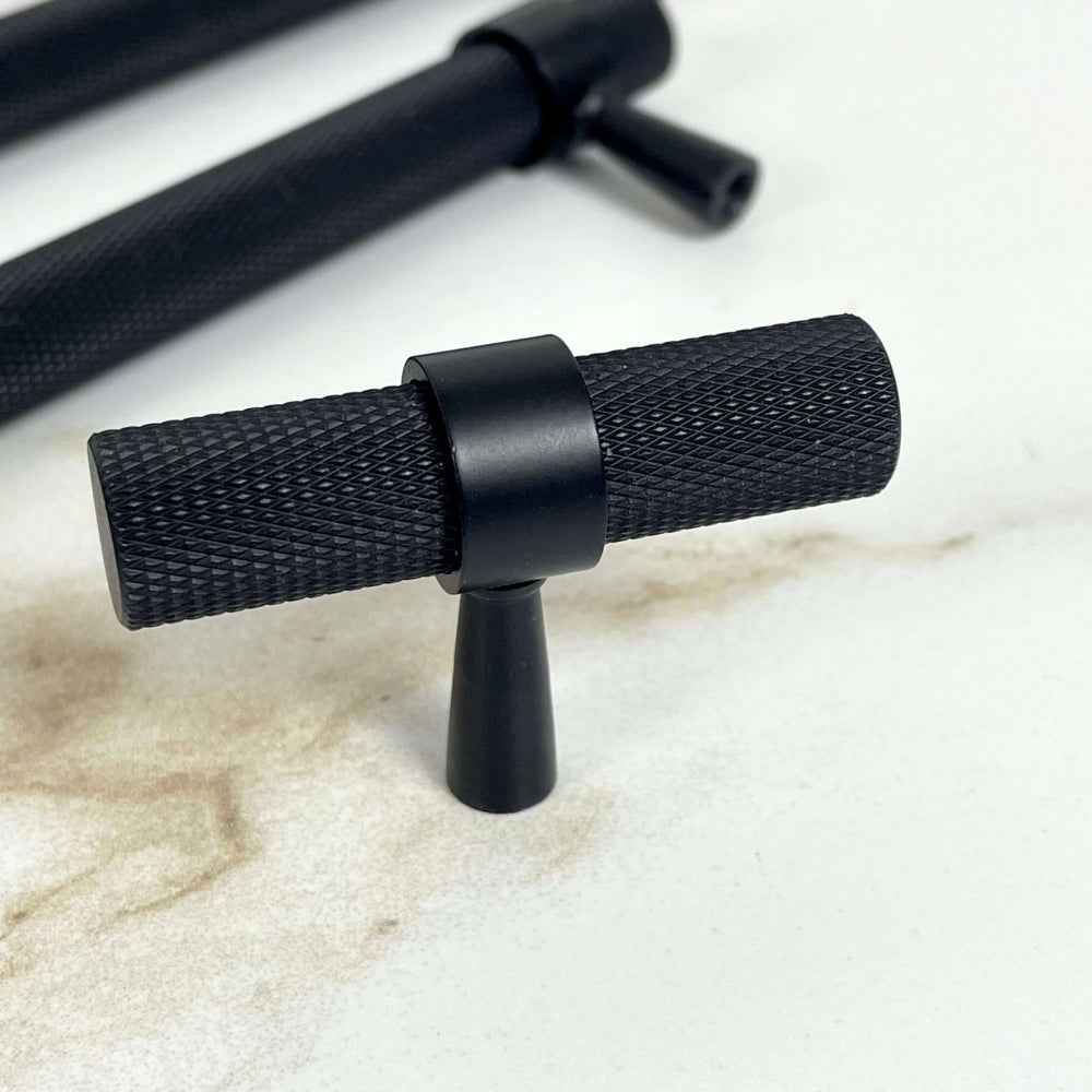 Håndtak Bergen - Matt Svart - ROM 7