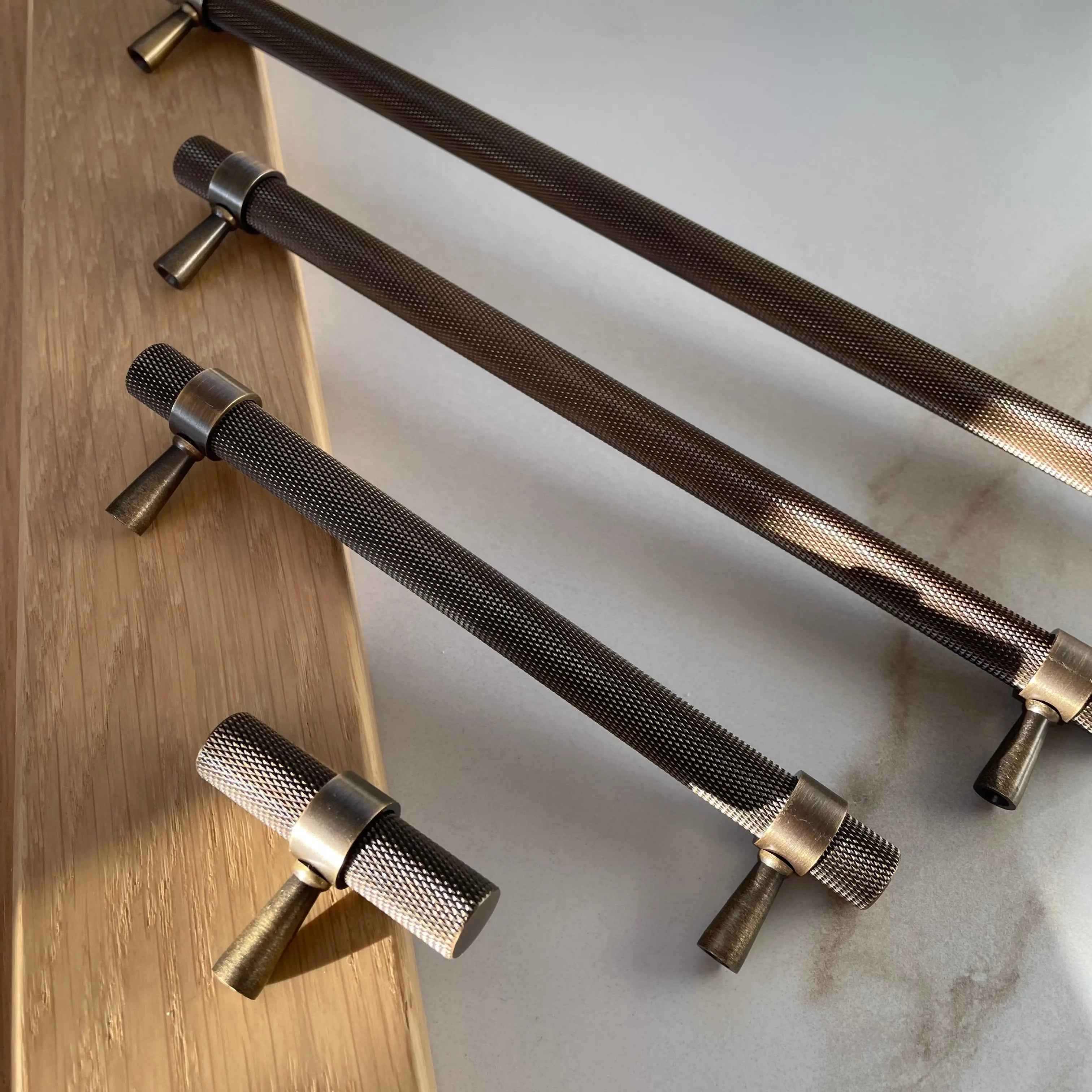 Håndtak Begen - Antikk Messing - ROM 7