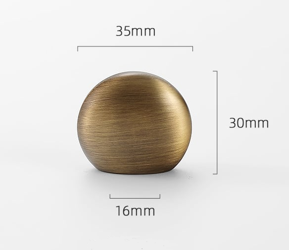 Knott Sydney - Antikk Messing