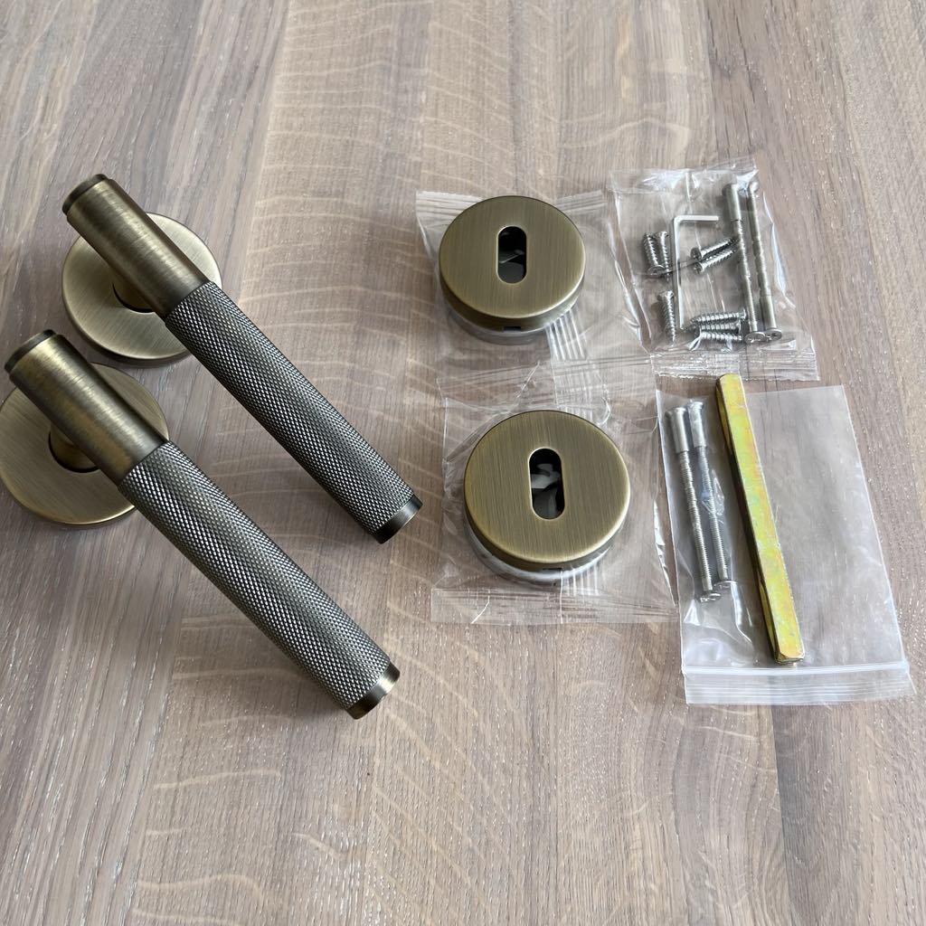 Dørhåndtak Oslo - Antikk Messing Finish