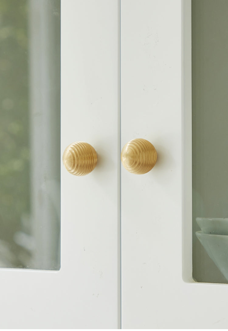 Knott Boston - Bøstet Messing (matt gylden)