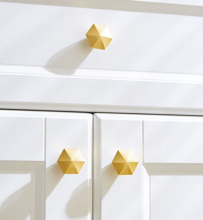 Knott Paris - Bøstet Messing (Matt gylden)