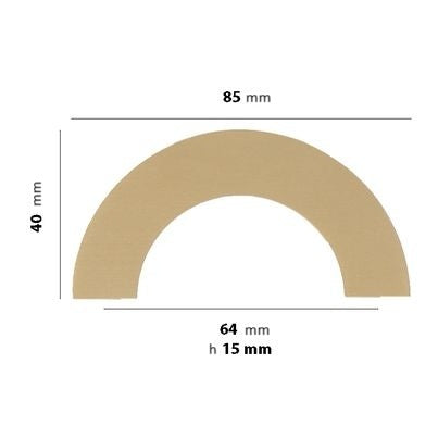 Håndtak Cannes - 8,5cm